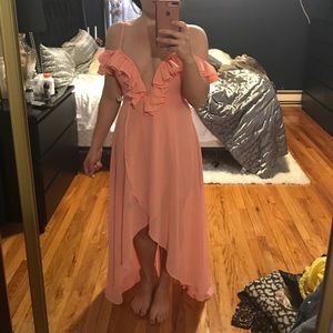 Coral dress